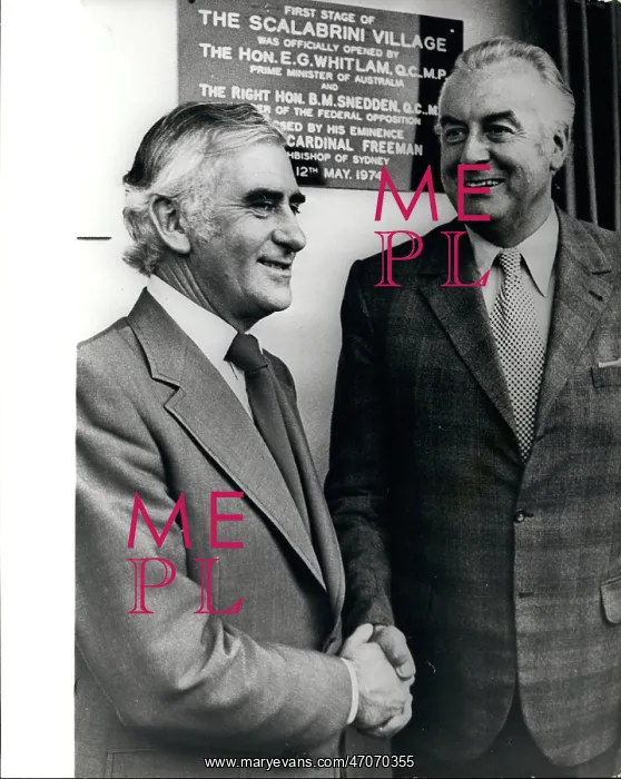 : Bill Snedden and Gough Whitlam, Australian opponents : Bill Snedden and Gough Whitlam, Australian opponents