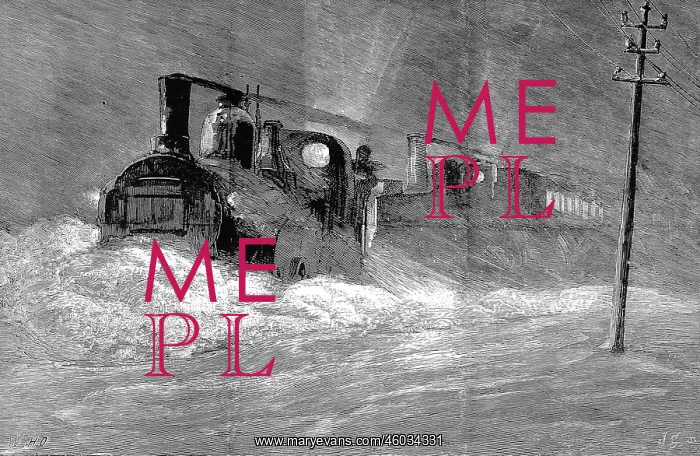 : Snow blizzard blocking the North Eastern train : Snow blizzard blocking the North Eastern train