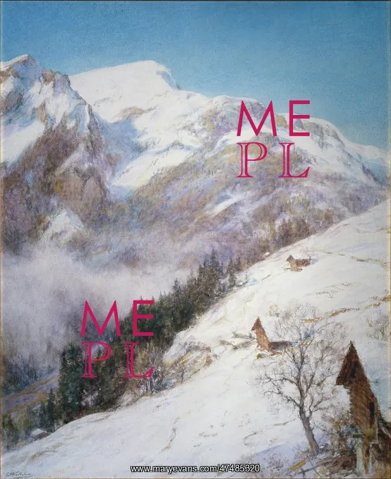 : Snow Clad Hills in Wengen : Snow Clad Hills in Wengen