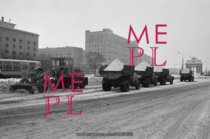  : Snow clearing in Moscow