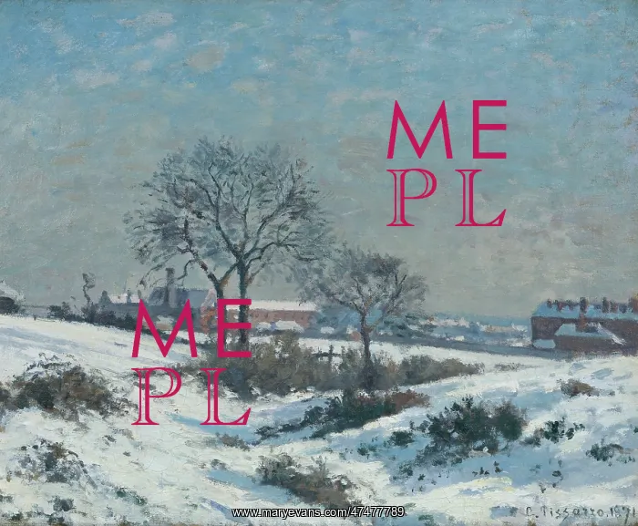 : Snow-covered landscape, Upper Norwood, Camille Pissarro : Snow-covered landscape, Upper Norwood, Camille Pissarro