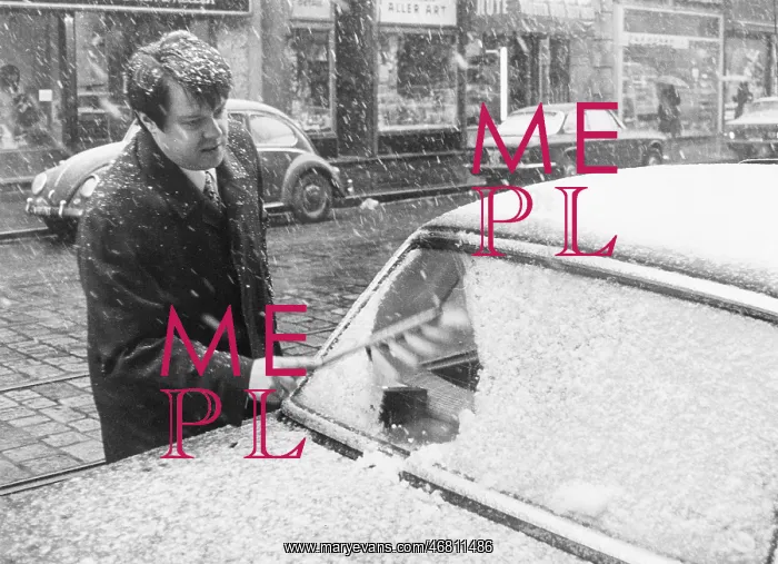: Snow at Easter 1973 : Snow at Easter 1973