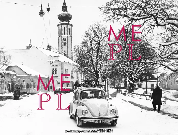 : Snow in Grinzing : Snow in Grinzing