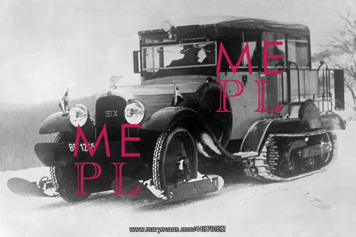 : Snow Mail Van : Snow Mail Van