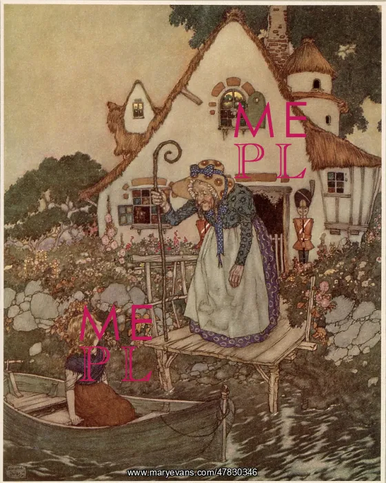 : The Snow Queen - Edmund Dulac : The Snow Queen - Edmund Dulac