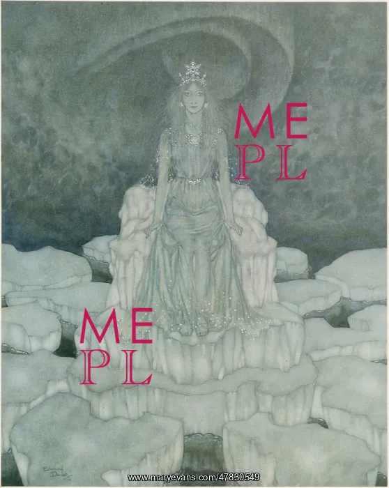 : The Snow Queen - Edmund Dulac : The Snow Queen - Edmund Dulac