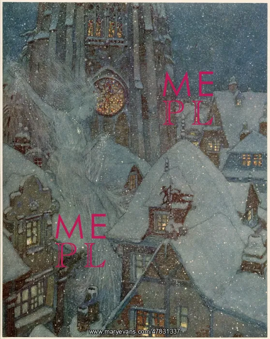 : The Snow Queen - Edmund Dulac : The Snow Queen - Edmund Dulac