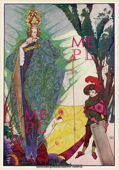 : SNOW QUEEN by HARRY CLARKE : SNOW QUEEN by HARRY CLARKE