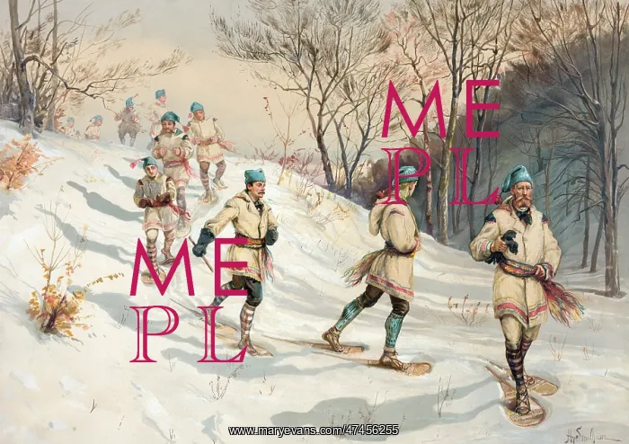  : Snow-shoeing