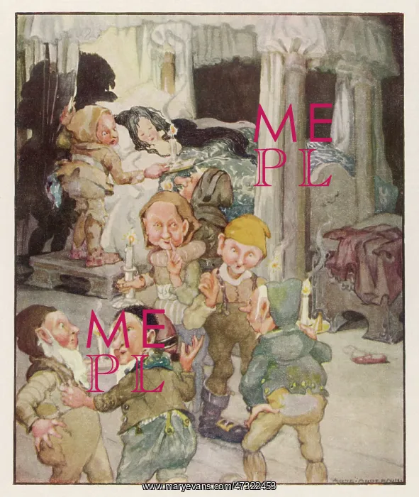 : SNOW WHITE WITH DWARFS : SNOW WHITE WITH DWARFS