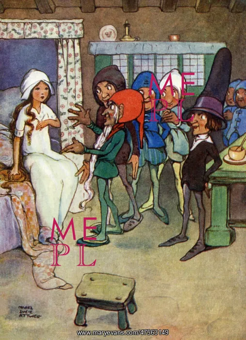 : Snow White by Mabel Lucie Attwell : Snow White by Mabel Lucie Attwell