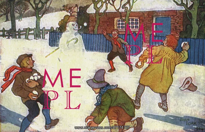  : SNOWBALLING SNOWMAN / 