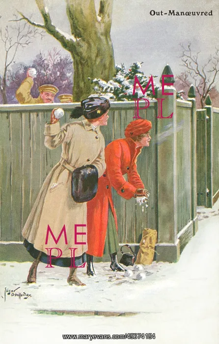 : Snowballing in the street : Snowballing in the street