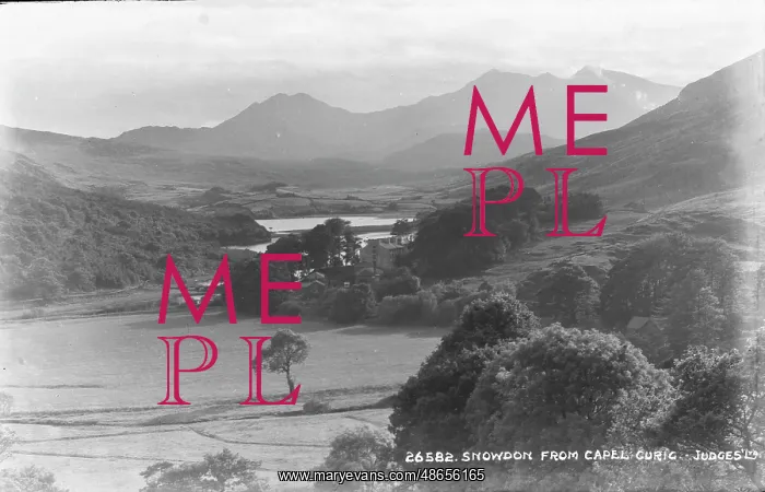 : Snowdon from Capel Curig : Snowdon from Capel Curig