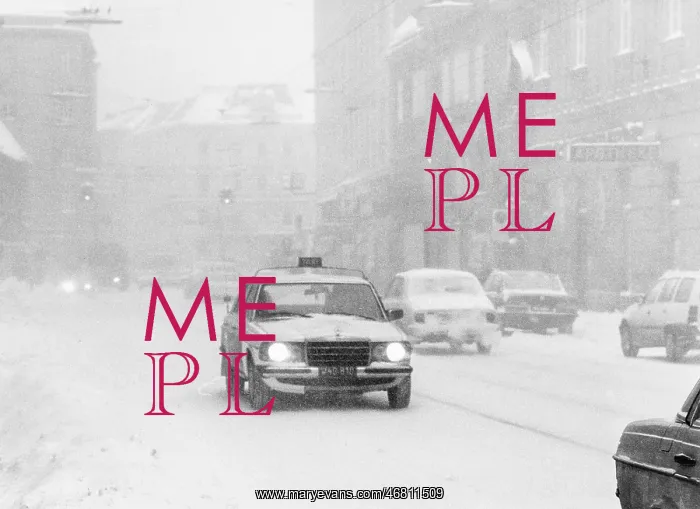 : Snowfall and snowdrifts in Vienna 1986 : Snowfall and snowdrifts in Vienna 1986