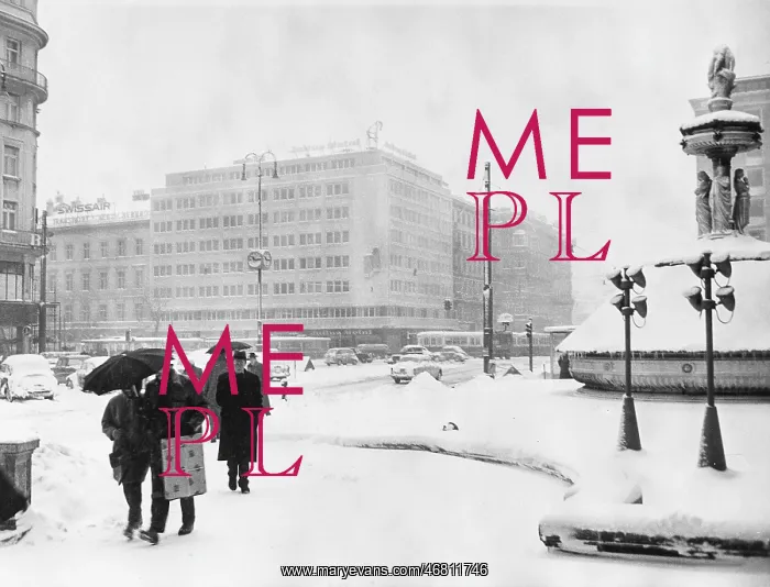 : Snowfall in Vienna 1958 : Snowfall in Vienna 1958