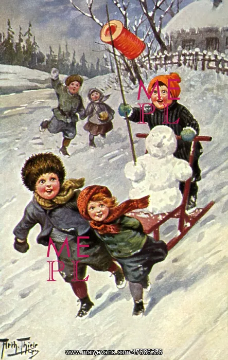  : Snowman Sled