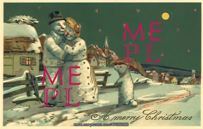  : Snowpople Hugging