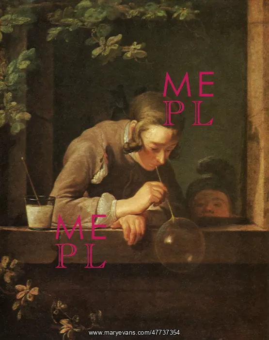 : Soap Bubbles, by Chardin : Soap Bubbles, by Chardin