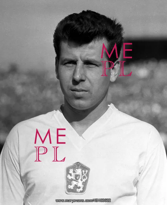 : Soccer player Josef Masopust : Soccer player Josef Masopust