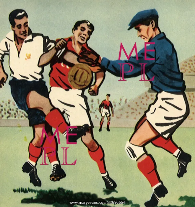  : Three Soccer Players