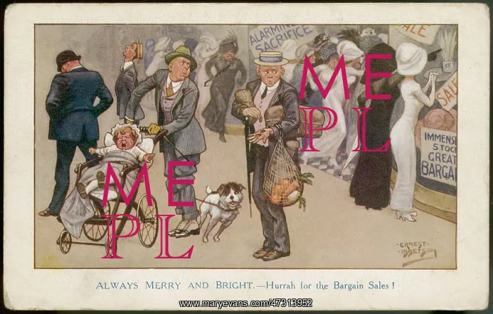  : SOCIAL / BARGAIN SALES 20C
