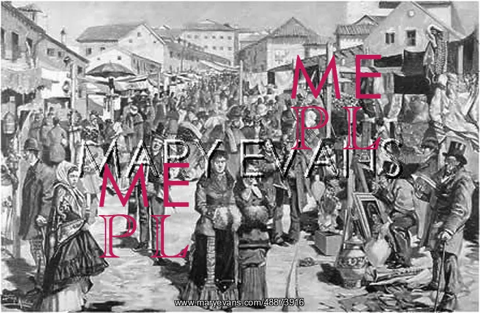 : SOCIAL / MADRID MARKET 19C : SOCIAL / MADRID MARKET 19C