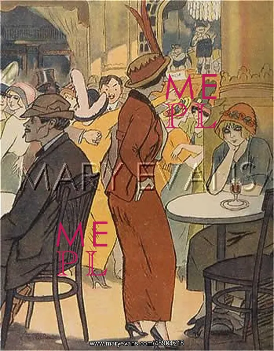 : SOCIAL / NOT DANCING 1913 : SOCIAL / NOT DANCING 1913