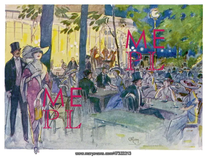  : SOCIAL / PARIS DINERS 1913