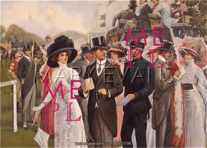 : SOCIAL / RACECOURSE 1909 : SOCIAL / RACECOURSE 1909