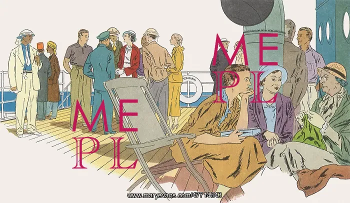  : Socializing on Deck