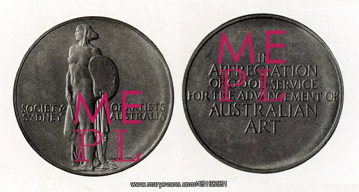 : The Society of Artists Medal : The Society of Artists Medal
