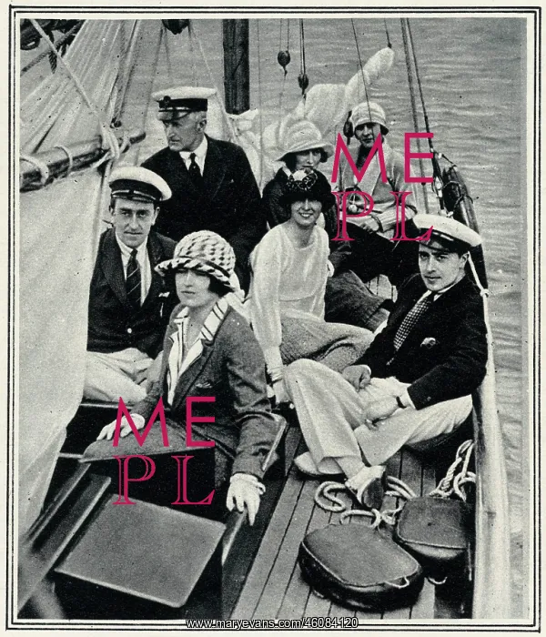 : Society at Cowes - on board the Solace : Society at Cowes - on board the Solace