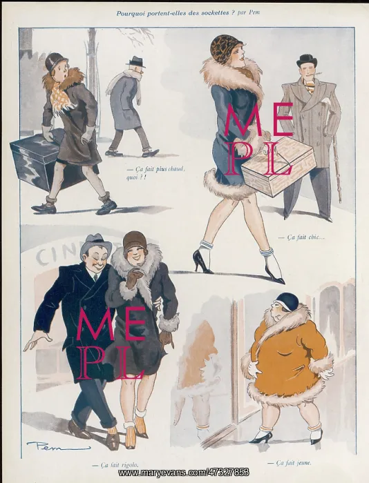 : Sockette Fashion 1929 : Sockette Fashion 1929