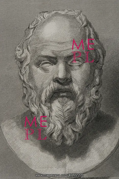 : Socrates (469 BC - 399 BC). Greek philosopher. Portrait : Socrates (469 BC - 399 BC). Greek philosopher. Portrait