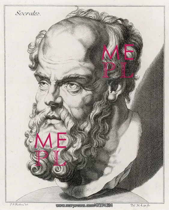  : Socrates (470 - 399 BC) Greek philosopher