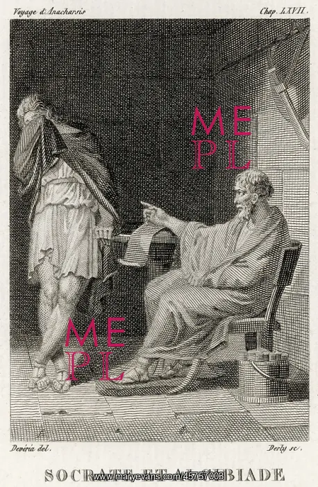 : Socrates & Alcibiades : Socrates & Alcibiades