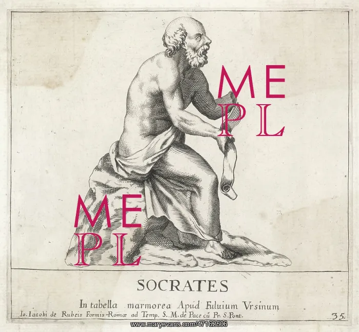 : Socrates, Greek philosopher of Athens : Socrates, Greek philosopher of Athens