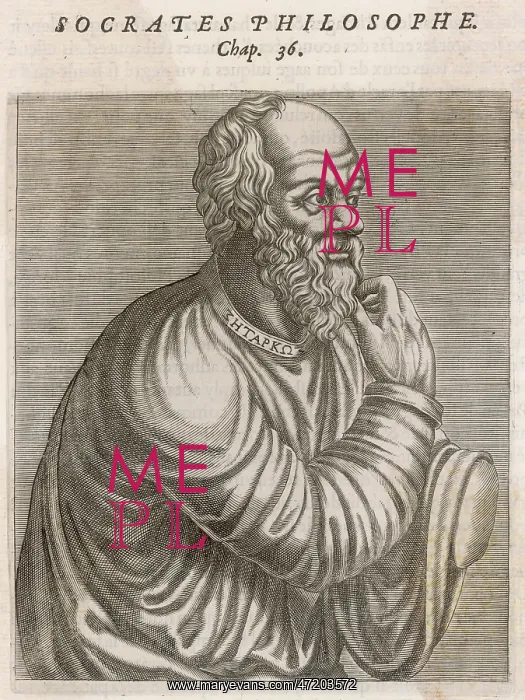 : Socrates - Thevet - 1584 : Socrates - Thevet - 1584