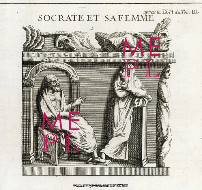 : SOCRATES & XANTHIPPE (1) : SOCRATES & XANTHIPPE (1)