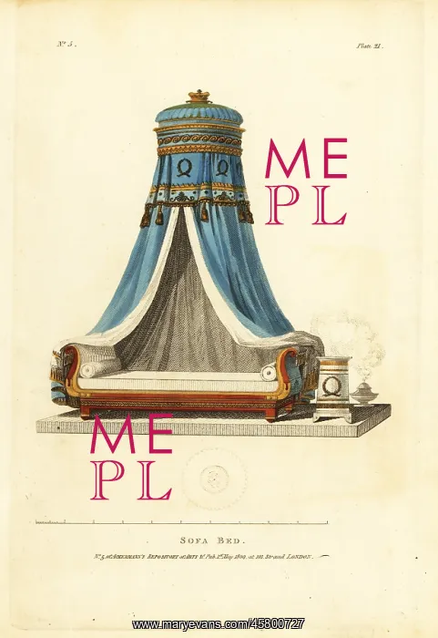  : Sofa or French bed, 1809