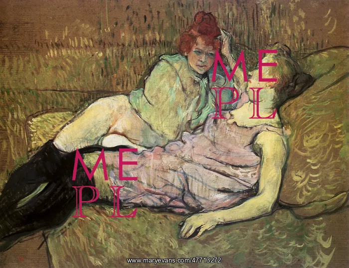  : Sofa, by Toulouse-Lautrec