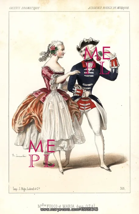 : Sofia Fuoco and Maria Jacob in the ballet Ozai, 1847 : Sofia Fuoco and Maria Jacob in the ballet Ozai, 1847
