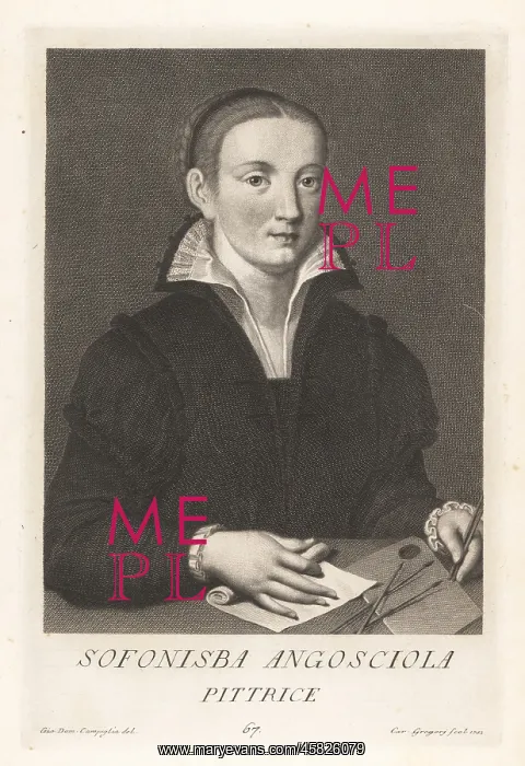 : Sofonisba Anguissola, Italian Renaissance - painter : Sofonisba Anguissola, Italian Renaissance - painter