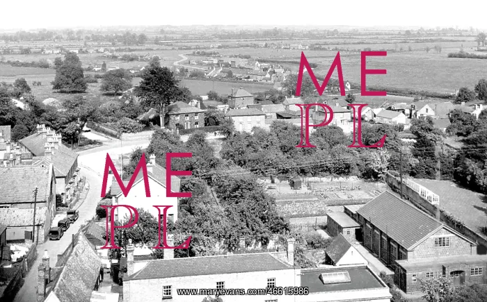  : Soham, from the Church Tower c1955