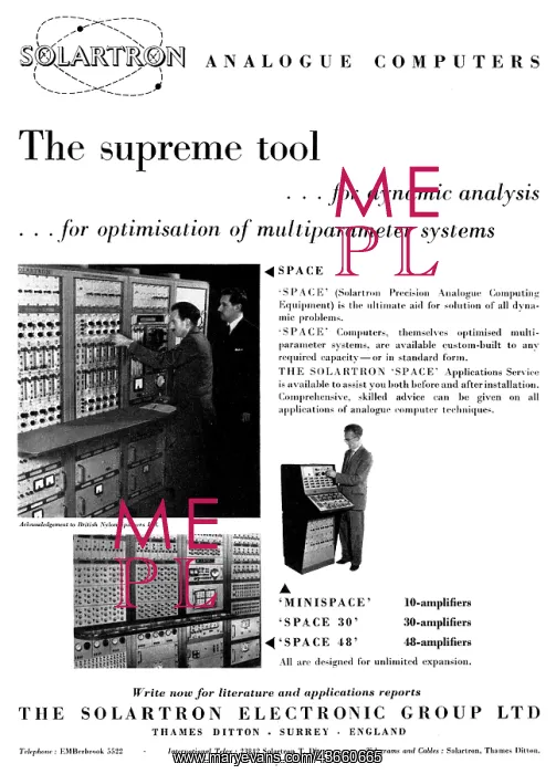  : Solartron Analogue Computers
