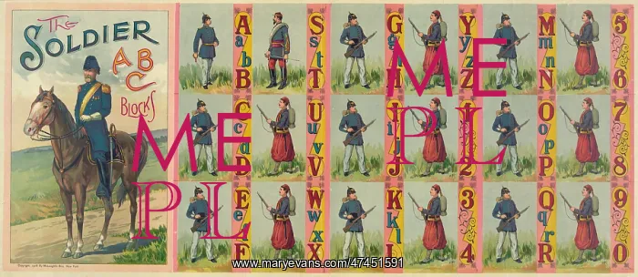  : The soldier abc blocks