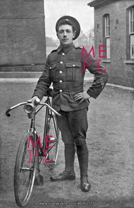  : Soldier with a bicycle