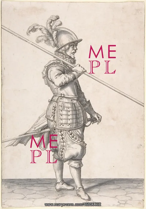 : The Soldier Carrying His Pike at the Slope, late : The Soldier Carrying His Pike at the Slope, late