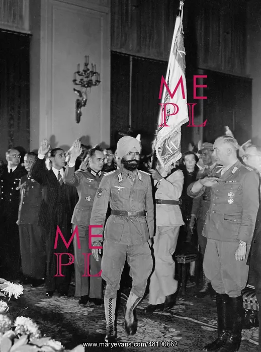 : Soldier of the Indian Legion in Berlin : Soldier of the Indian Legion in Berlin